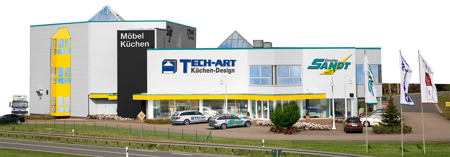 Firmengebäude der Fa. Einrichtungshaus Sandt / TECH-ART Küchen-Design